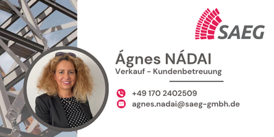 SAEG Vertrieb - Frau Ágnes Nádai